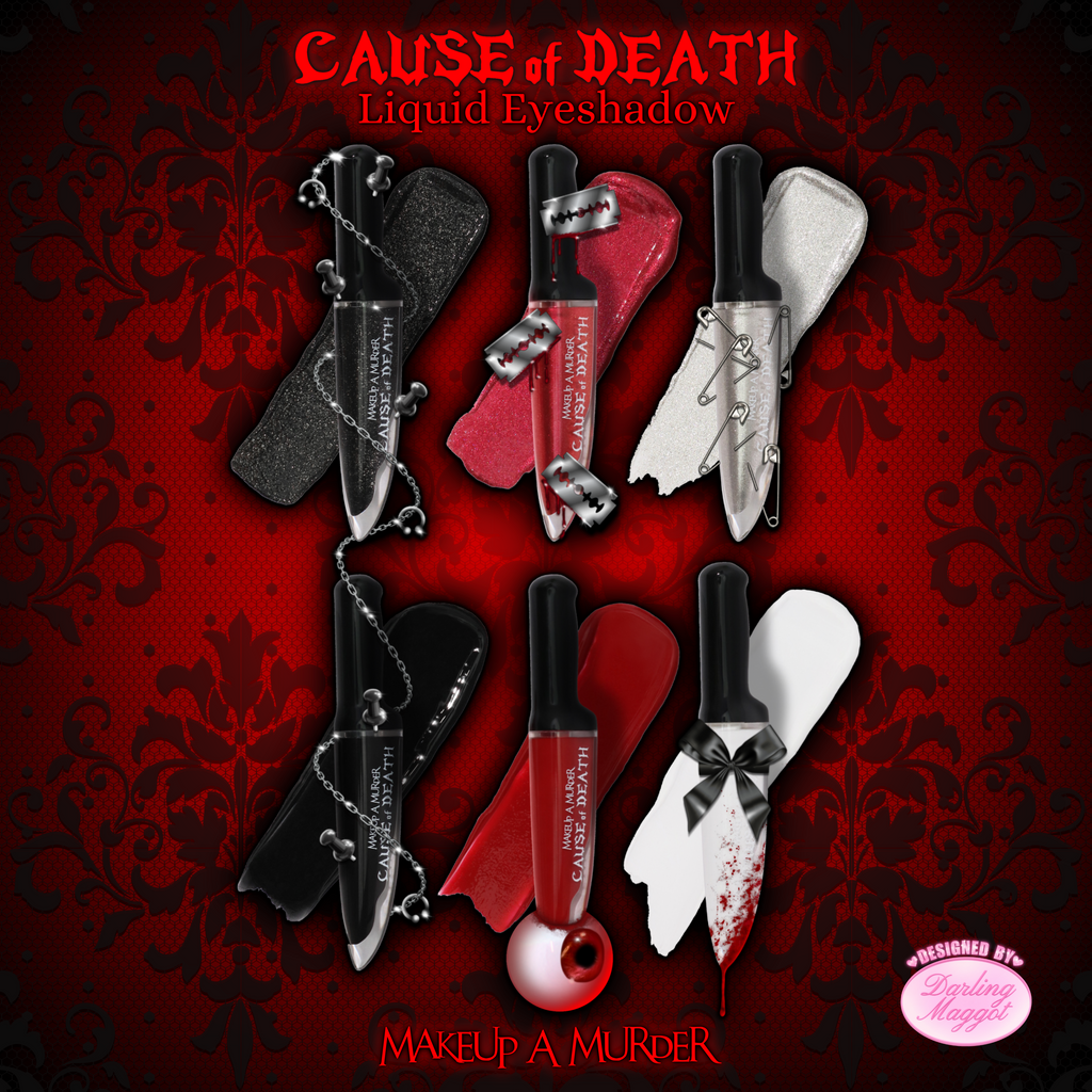 Cause of Death Liquid Eyeshadows: Singles